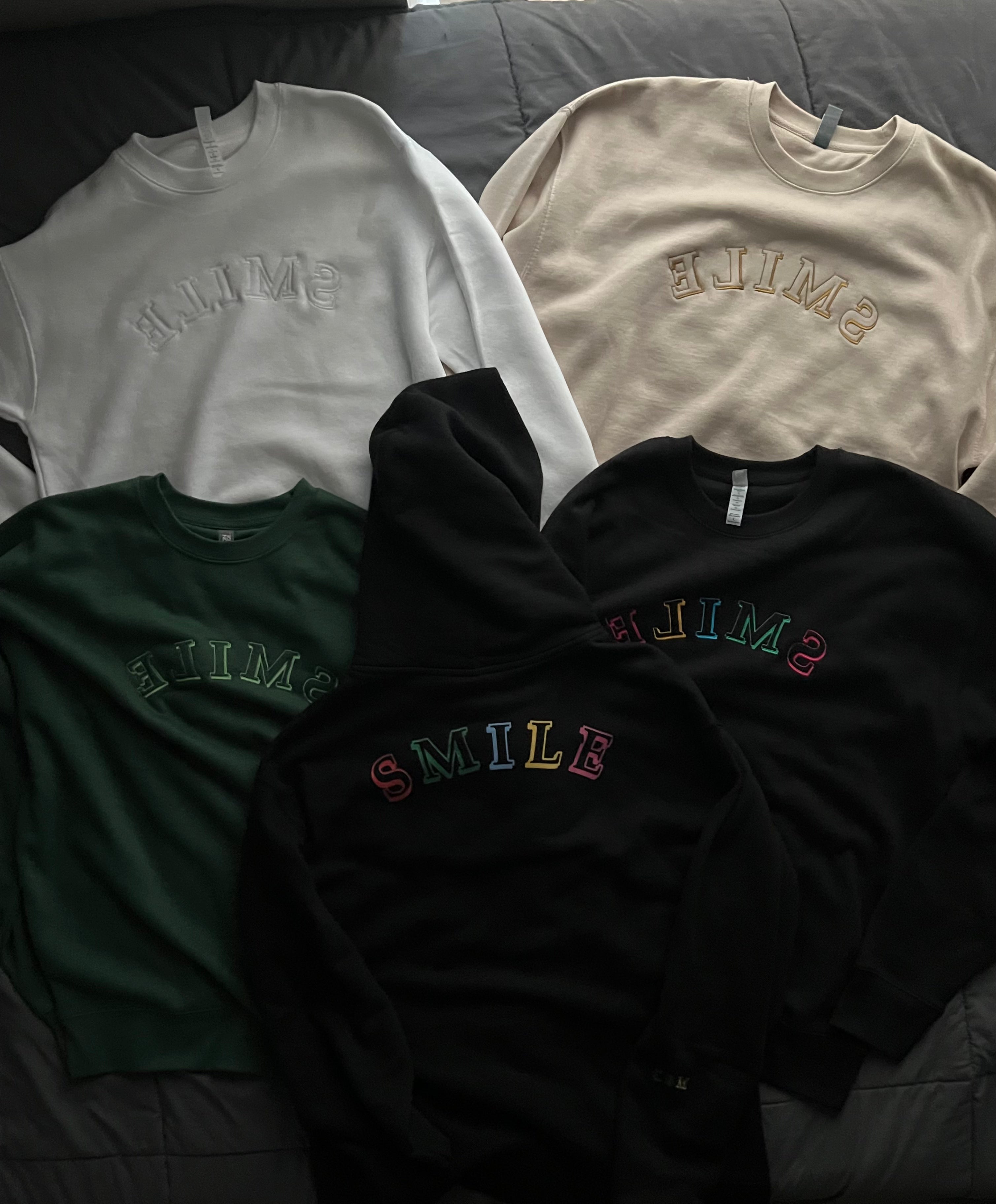 Oversized Smile Hoodie
